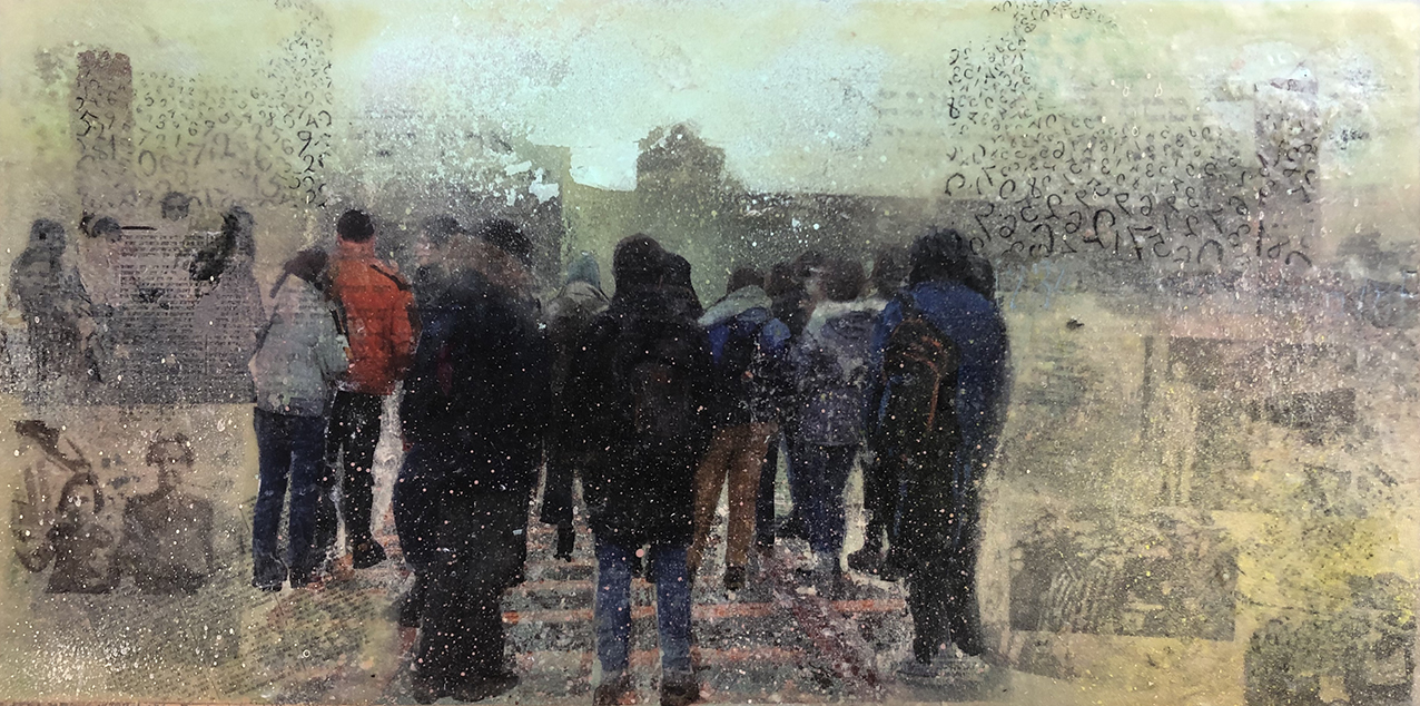 PORTEURS DE MEMOIRE. PLEXIGLASS. 2020-2021